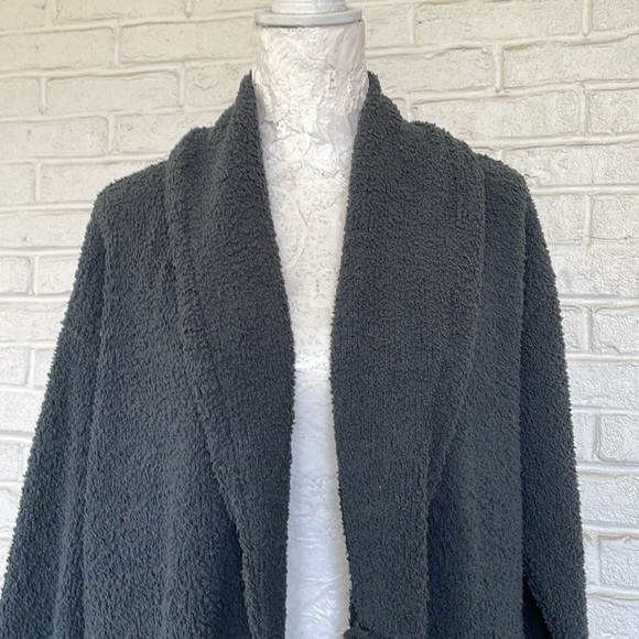 NWT Wonderly Grey Soft Long Cardigan with Pockets - Picture 9 of 10